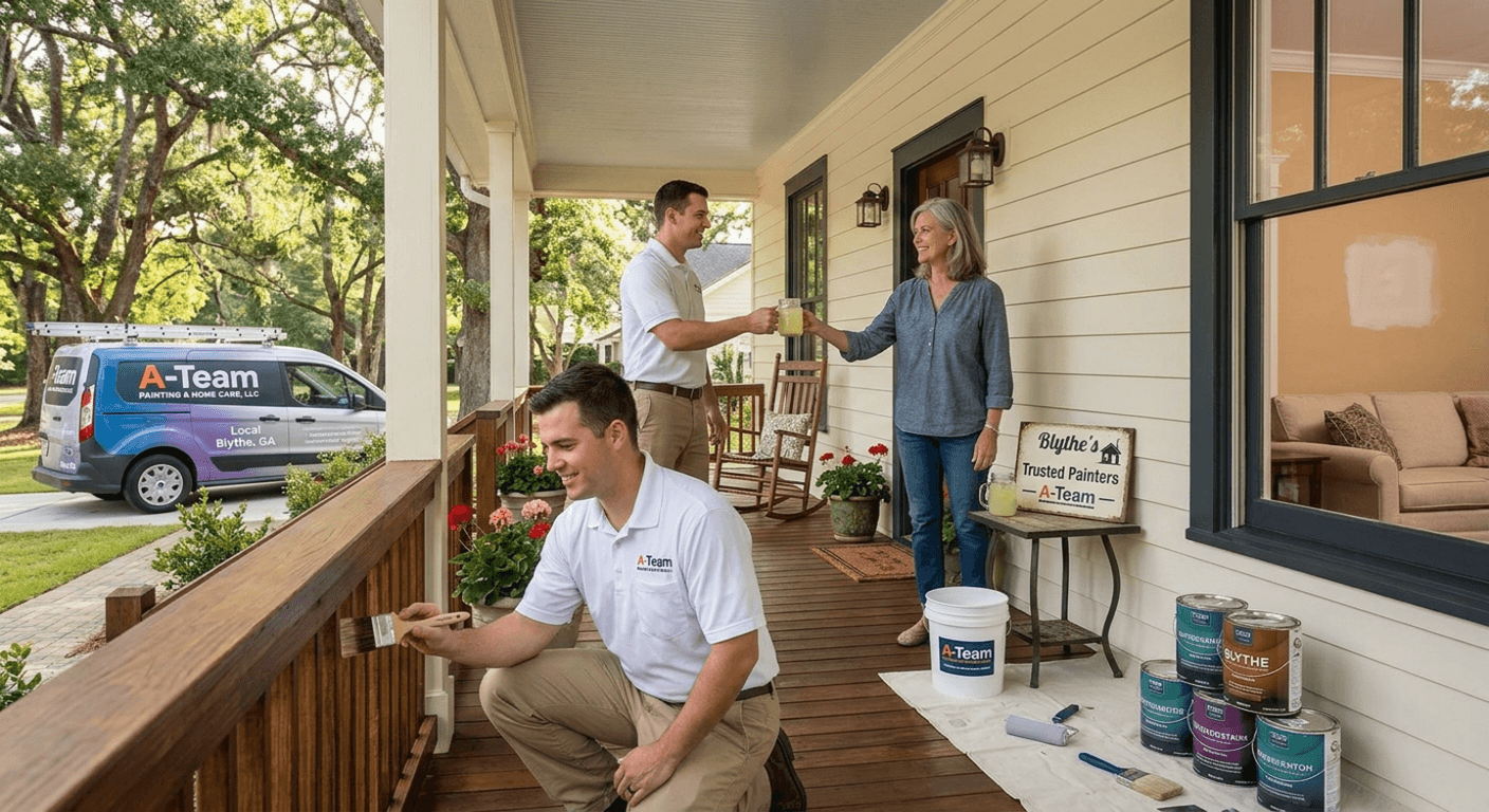 Blythe's Trusted Painters | A-Team Painting & Home Care, LLC - Licensed Painting Contractor in Blythe, GA - A-Team Painting