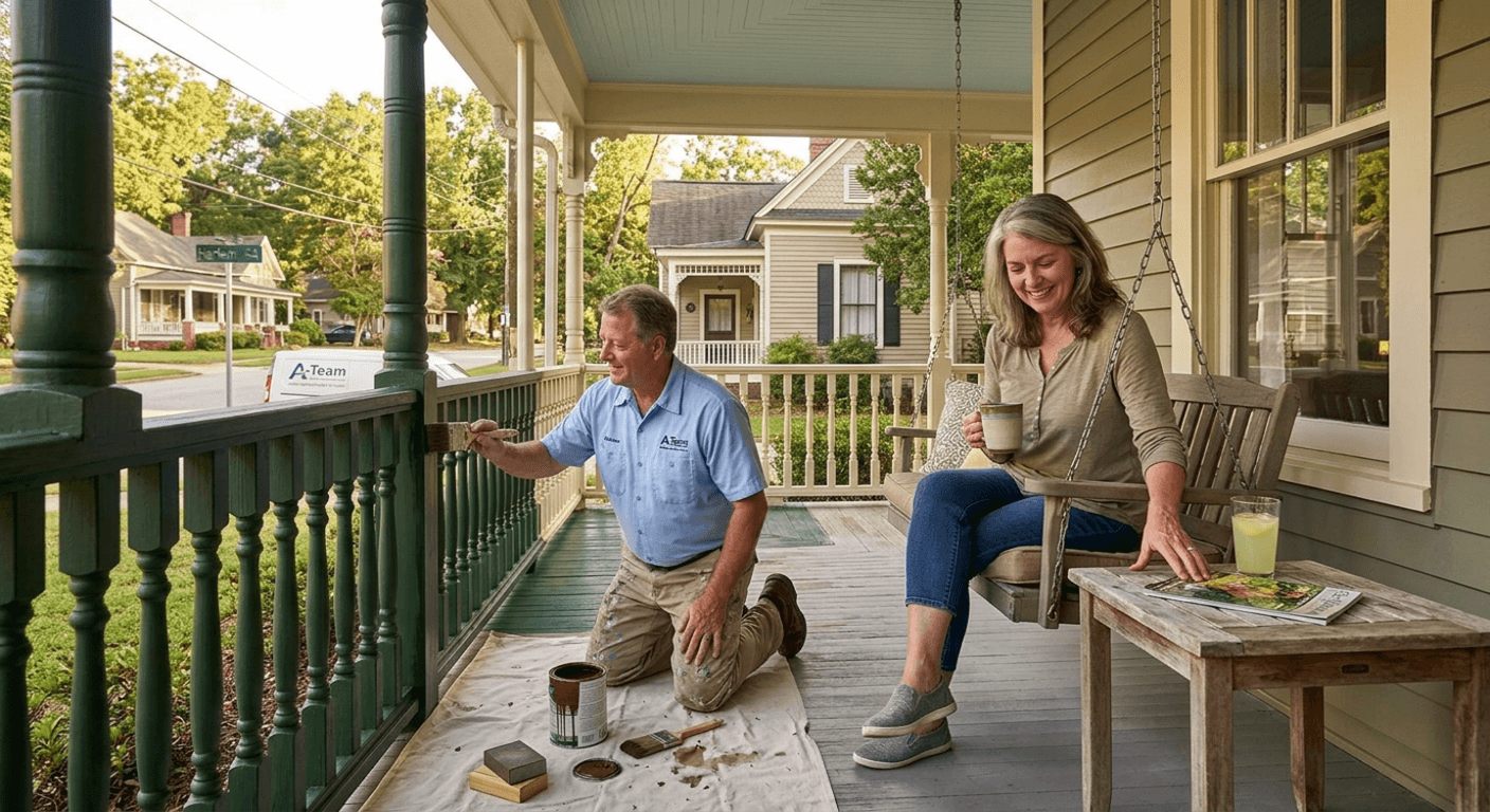 Harlem's Trusted Painters | A-Team Painting & Home Care, LLC - Licensed Painting Contractor in Harlem, GA - A-Team Painting