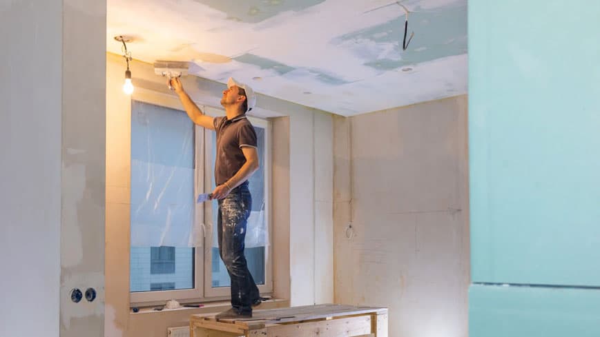 Drywall Installation surface preparation and finish in Georgia - A-Team Painting