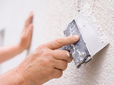 Stucco Repair surface preparation and finish in Georgia - A-Team Painting